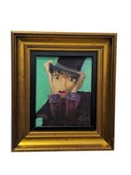 Jennifer Mattison (XX) - Retrato inspiración Picasso, Antiek en Kunst