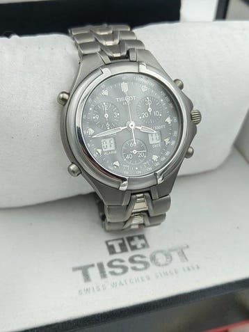 Tissot - Titanium Chronograph Alarm - Zonder minimumprijs -, Nieuw