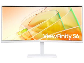 Samsung -  Monitor  34 Wqhd 100 Hz 5ms Curved  - Wit, Computers en Software, Verzenden, VA, Nieuw, Samsung