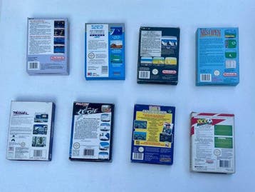 Nintendo - Nes - Lote de 8 Jogos NES PAL B — Coleção Vintage, Nieuw