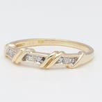 Bague - 18 carats Or jaune Diamant (Naturelle), Bijoux, Sacs & Beauté, Bagues