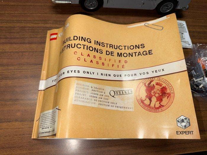 Lego Set - 10262 - Creator Expert - James Bond 007 Aston, Kinderen en Baby's, Speelgoed | Duplo en Lego