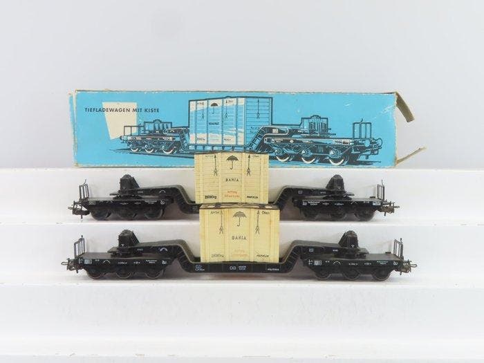 Märklin H0 - 4617 - Modeltrein goederenwagon (3) - 3x, Hobby en Vrije tijd, Modeltreinen | H0