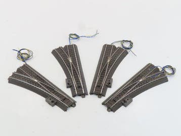 Märklin H0 - 24611/24612 - Modeltreinsporen (4) - 4-delig