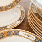 Signé Limoges MLV - Tafelservies (13) - Neoclassieke décor, Antiek en Kunst