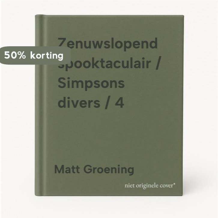 Zenuwslopend spooktaculair / Simpsons divers / 4, Boeken, Stripverhalen, Gelezen, Verzenden