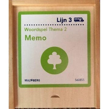 Lijn 3 Woordspel Thema 3, Bingo, Verzenden, Nieuw