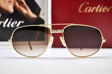 Cartier - romance santos - Lunettes de soleil