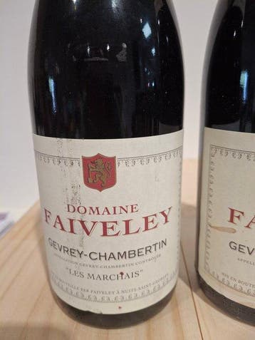 2006 Domaine Faiveley  Les Marchais & 2002 Joseph Faiveley, Nieuw