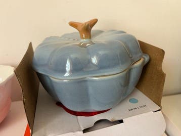 Le Creuset - Ovenschaal - Pompoen cocotte - Keramiek -