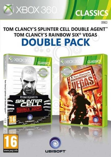 Splinter Cell Double Agent + Rainbow Six Vegas Double Pack, Ophalen of Verzenden