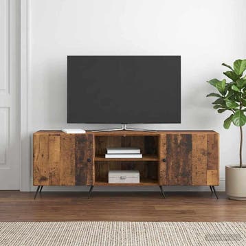 vidaXL TV Kast 150 x 31 x 50 cm Oud hout Bewerkt hout, Huis en Inrichting, Verzenden, Nieuw