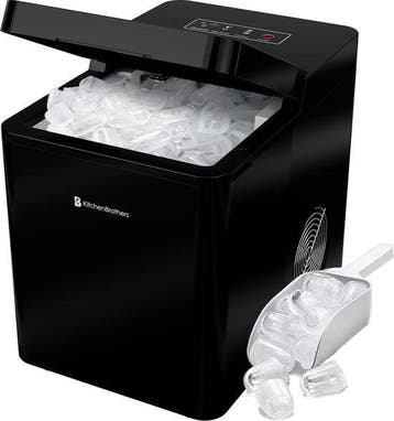 2dekans | KitchenBrothers IJsblokjesmachine – 2,1 L – 15, Ophalen of Verzenden