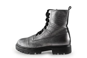 Red-Rag Veterboots Meisjes in maat 34 Zilver, Verzenden, Schoenen