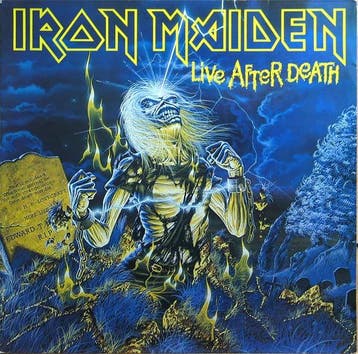 Iron Maiden - Live After Death (LP, 1985), Verzenden