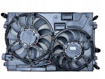 Compleet Koelers + Ventilatoren Tiguan Touran Passat B8 5QM1, Verzenden, Gebruikt