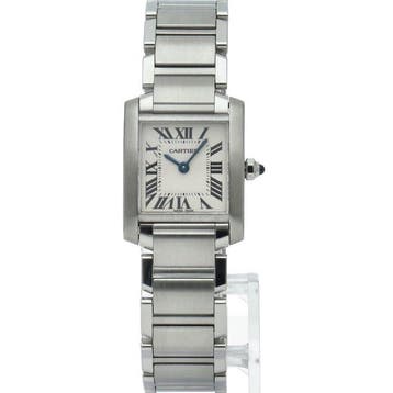 Cartier - Tank Française SM Watch - W51008Q3 - Femme -, Nieuw