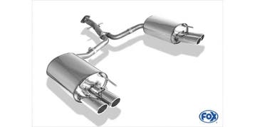 FOX Lexus IS 220 Diesel einddemper rechts/links - 2x88x74 ty, Verzenden, Nieuw