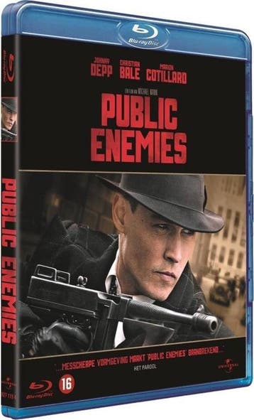 Public Enemies (blu-ray tweedehands film), Ophalen of Verzenden, Nieuw in verpakking