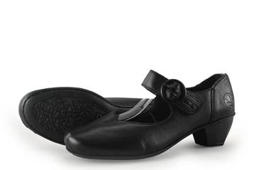 Rieker Pumps in maat 37 Zwart, Pumps, Verzenden, Zwart, Gedragen