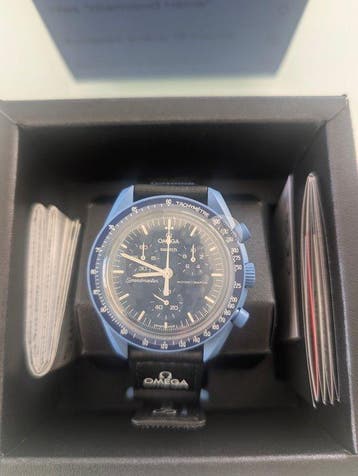 Omega x Swatch - MoonSwatch - Mission to Neptune - Sans prix, Nieuw