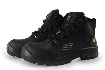 Skechers Veterboots in maat 42 Zwart, Verzenden, Boots