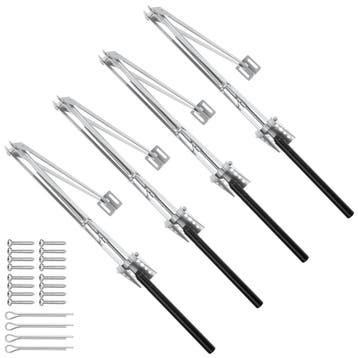 tectake Automatische raamopener voor broeikas - Set van 4, Jardin & Terrasse, Produits de culture, Verzenden