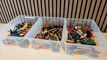 Lego Onderdelen - TECHNIC Bulk parts 2660g, Kinderen en Baby's, Nieuw