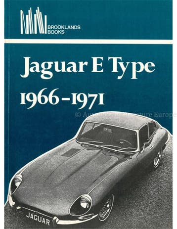 JAGUAR E-TYPE 1966-1971 (BROOKLANDS), Boeken, Auto's | Boeken, Nieuw