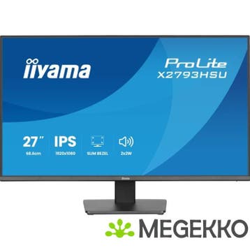 Iiyama ProLiteX2793HSU-B1 27  Full HD 120Hz IPS Monitor, Verzenden, Nieuw