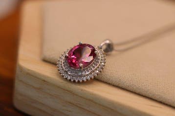 Sans prix de réserve - Collier avec pendentif Argent,, Handtassen en Accessoires