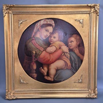 Italian school (XIX) - Madonna della Seggiola