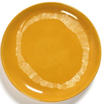 Serax X Ottolenghi Bord S Sunny Yellow - 19xh2cm - 2 stuks, Verzenden, Nieuw