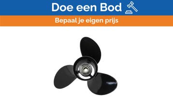 Bieden: Michigan Match 3-Blade Aluminum Boat Propeller 13 3, Ophalen of Verzenden