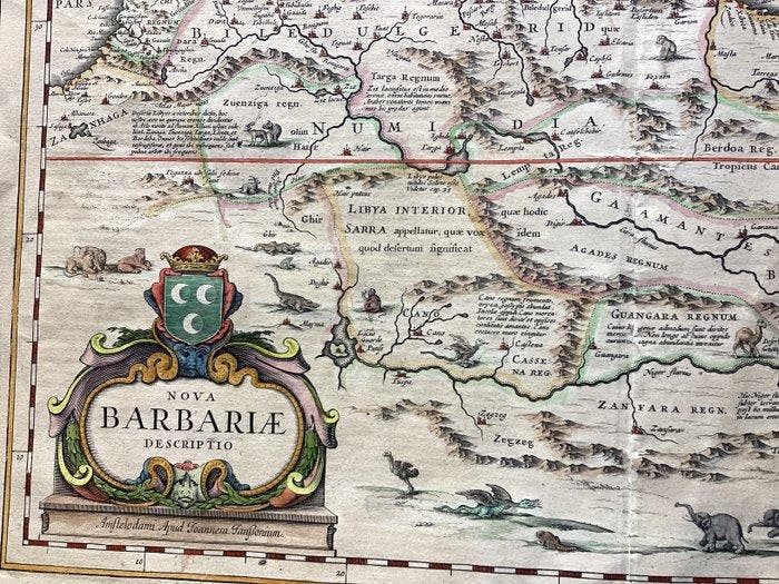 North Africa - Marokko, Algerije, Tunesië, Libië, Egypte.;, Boeken, Atlassen en Landkaarten