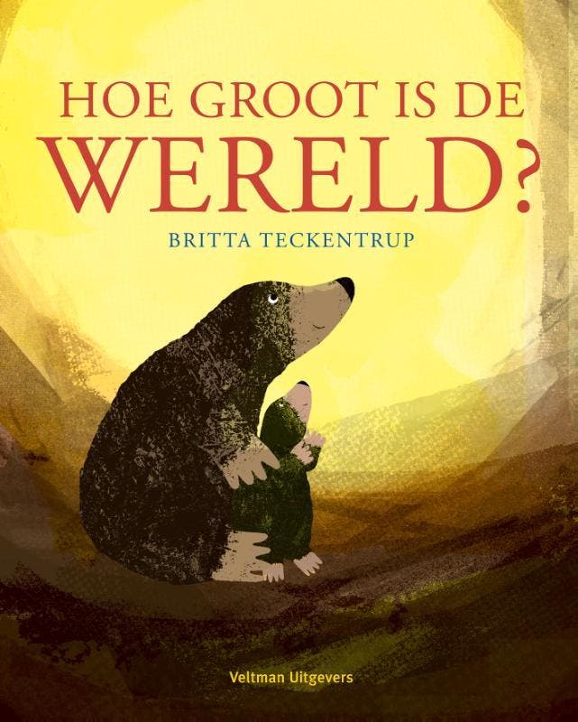 Hoe groot is de wereld? 9789048316472 Britta Teckentrup, Boeken, Kinderboeken | Kleuters, Gelezen, Verzenden