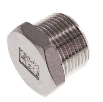 3/4 NPT mâle Bouchon de fermeture en acier inoxydable avec, Verzenden