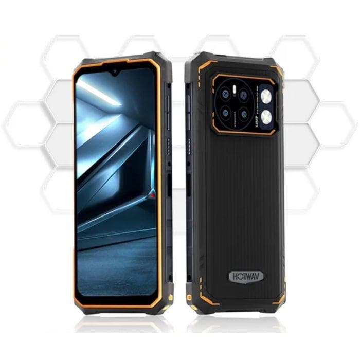 Cyber 13 Pro Smartphone Oranje - Android 13 - 12 GB RAM -, Telecommunicatie, Mobiele telefoons | Overige merken, Nieuw, Verzenden