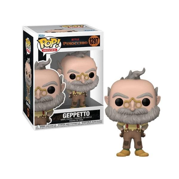 Funko Pop! Netflix Pinocchio - Geppetto #1297, Verzamelen, Poppetjes en Figuurtjes, Nieuw, Verzenden