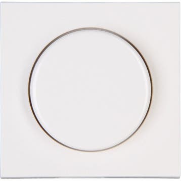 KOPP Athenis HK07 Dimmer Afdekplaat Glans Wit incl knop, Doe-het-zelf en Bouw, Elektriciteit en Kabels, Verzenden, Nieuw