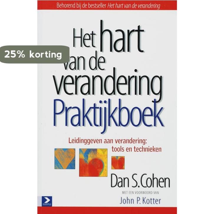 Het hart van de verandering praktijkboek 9789052615516, Boeken, Economie, Management en Marketing, Zo goed als nieuw, Verzenden