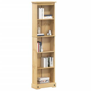 vidaXL Boekenkast Corona 46x20x170 cm massief grenenhout, Verzenden, Nieuw