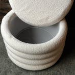 Pouf - Table dappoint / repose-pieds - Textile - avec