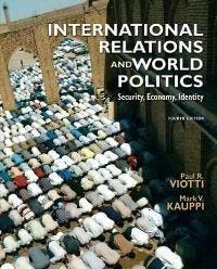 International Relations and World Politics 9780136029847, Verzenden, Gelezen, Paul R. Viotti