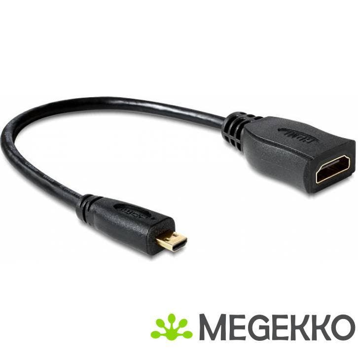 Delock 65391 Kabel High Speed HDMI met Ethernet - HDMI, Computers en Software, Overige Computers en Software, Nieuw, Verzenden