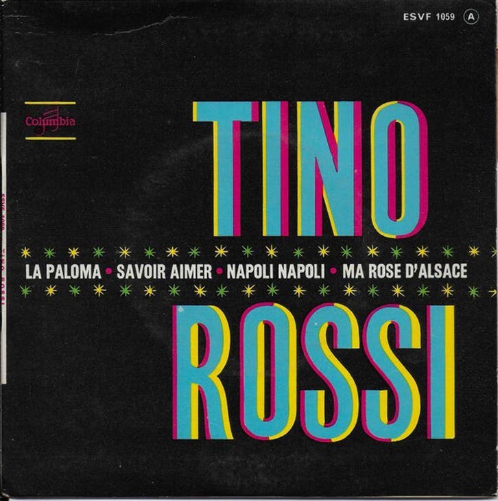 Tino Rossi – La Paloma single, CD & DVD, Vinyles | Pop, Envoi