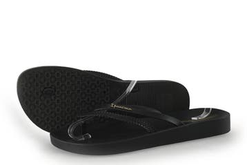 Ipanema Slippers in maat 40 Zwart, Slippers, Verzenden, Zwart, Zo goed als nieuw