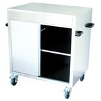 Onderkast Kippengrill | RVS | 4 Zwenkwielen (2 Geremd) |, Verzenden, Nieuw in verpakking