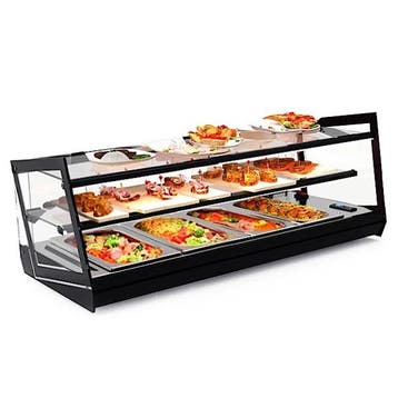 Tapasvitrine | KUBE | Zwart | 4x 1/3 GN | +2°C/+6°C |, Verzenden, Nieuw in verpakking