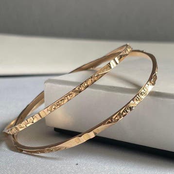 Armband - 18 karaat Geel goud - Duo van armbanden 25,13k, Nieuw